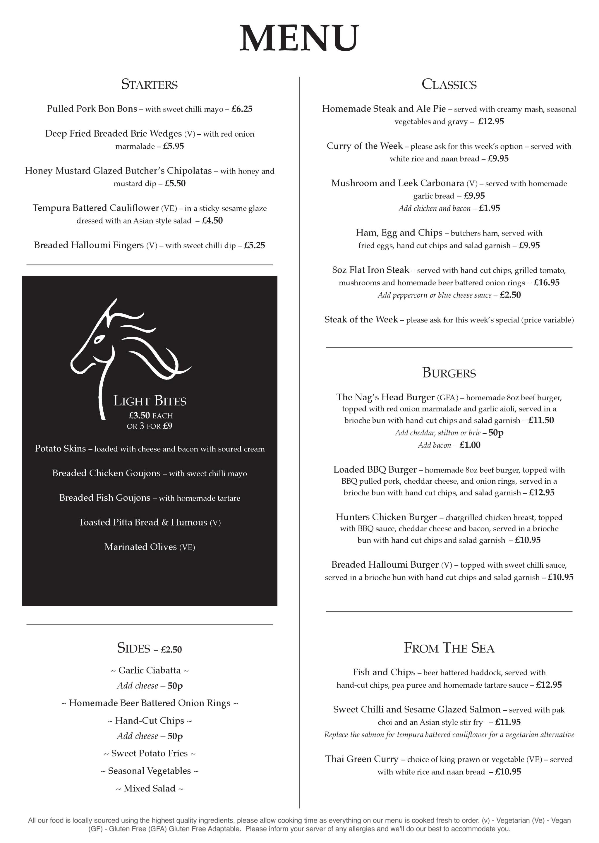 Main Menu