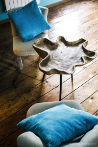 La chambre bleue au premier étage La chambre bleue au premier étage