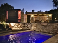 Piscine au sel chauffée et sauna suspendu Piscine au sel chauffée et sauna suspendu