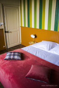 La chambre verte au rez-de-chaussée La chambre verte au rez-de-chaussée