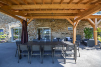 Terrasse couvert repas Terrasse couvert repas