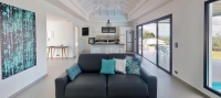 Villa Wow : séjour avec cuisine ouverte Villa Wow : séjour avec cuisine ouverte