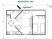 Apartment 1 - Layout