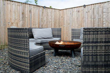 Outside seating area