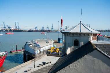 View from the hall window