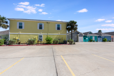The 3 assigned parking spots are just steps away, one spot has boat hookups