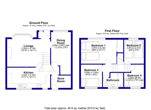 Lovely 4 bed detached (separate annex)
