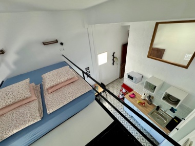 Blick auf die Küchenzeile