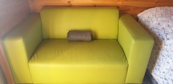 Sofa & Outside Blanket