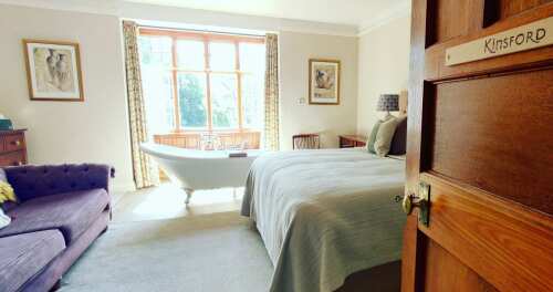 Kinsford, our Romantic room with Garden view.