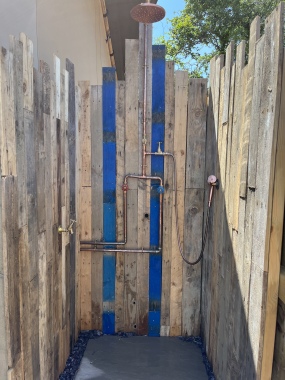 Outdoor shower
