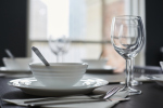 A beautiful space to share good food and conversation.