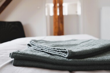 Frisch bereitgelegte Handtücher – in allen Apartments inklusive und regelmäßiger Wechsel durch unseren Reinigungsservice.