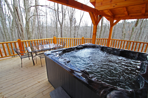 Hot Tub 1, on Main Deck