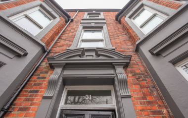 Elegant Victorian building 