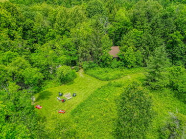 Complete privacy with wooded setting and secluded cabin