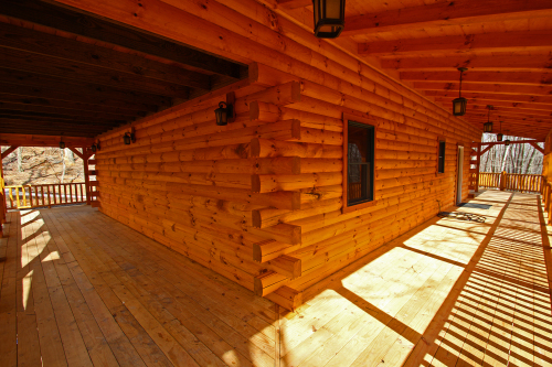 Corner Log Detail, Main Deck