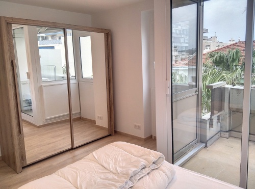 balcon privatif dans la chambre