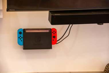 Nintendo switch with Mario Kart & Mario Party