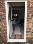 Front door to living room