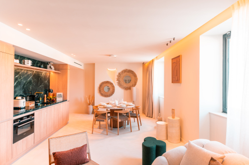 Cuisine vue sur le Vieux Port