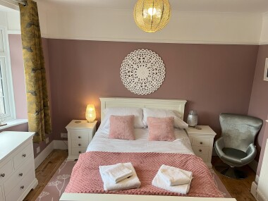 Bedroom 1 - Bright room with double bed and ample storage for clothes