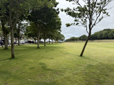 Peoples Park next door to the cottage 