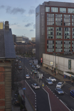Close to transport links and shops