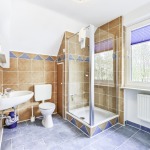 Badezimmer mit Dusche