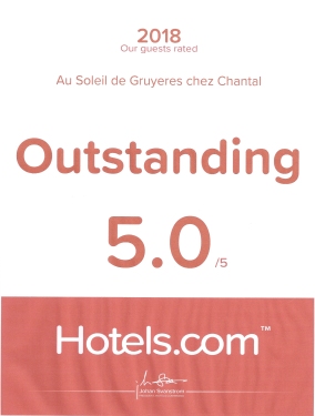 Outstanding Hotels.com, Expedia : 5.0/5