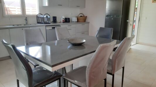 Espace RDC : Cuisine - Salle à manger - Salon