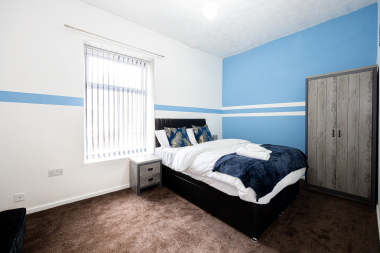 Spacious bedroom 1 