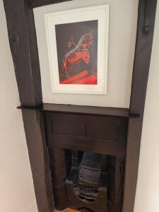 Original 1855!  fireplace bedroom 1 