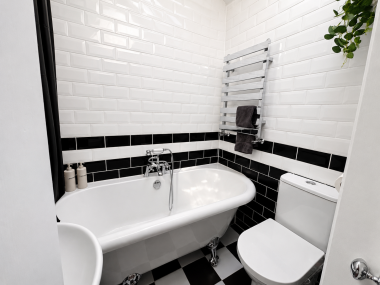 Unwind in this tranquil retreat after a busy day.