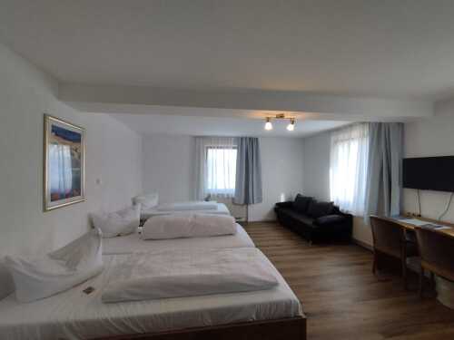 Dreibettzimmer-Standard-Ensuite Dusche