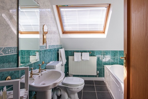 En-suite with bath and separate Shower 