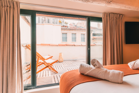 Chambre 2 avec terrasse