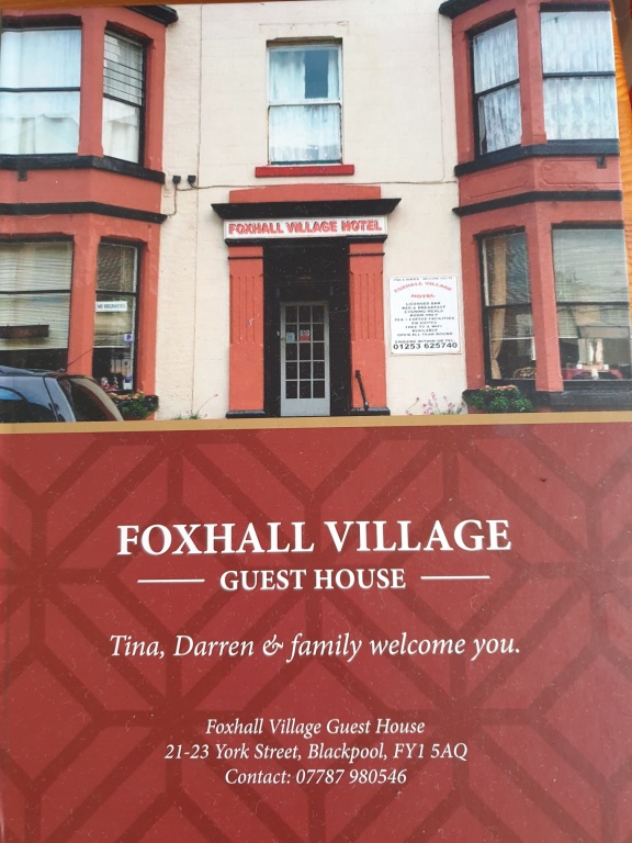 Foxhall Village Guest House Blackpool Homepage - 