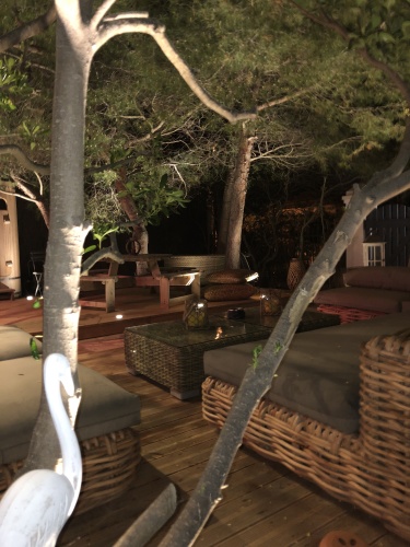 La terrasse le soir