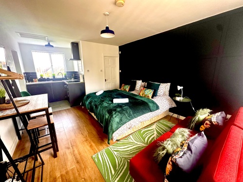 Sleeps up to 3 - 2 x single bed and sofa bed