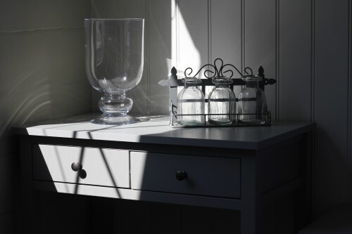 Dressing table in bedroom