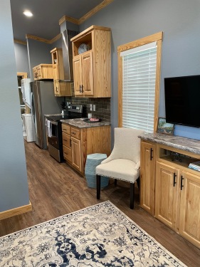 A full size kitchen, high speed wifi, and smart TV make this a great place to unwind.