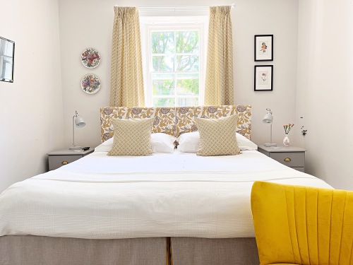 Yellow Room with fresh designer fabrics