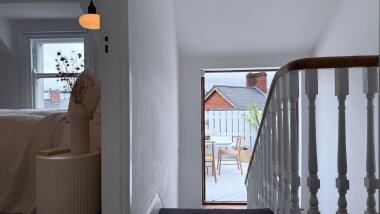 Entrance to Outdoor Terrace