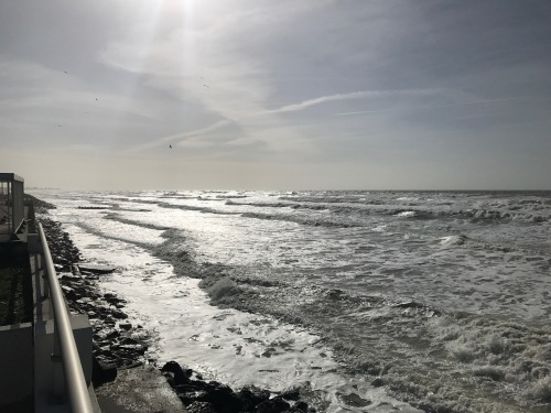 Plage de Merlimont en fin d'année