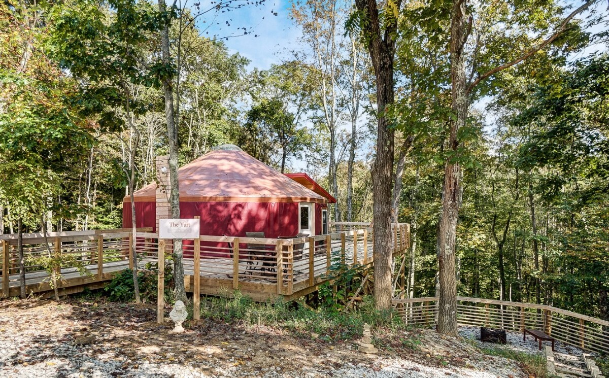 Yurt cabin on sale