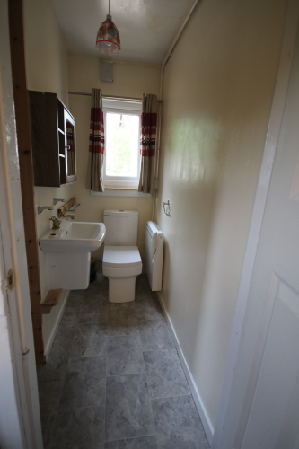 Single bathroom ensuite, toilet and wash basin only