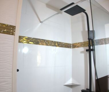 Douche moderne 