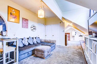 Large lounge/living space