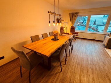 Essbereich mit Leseecke